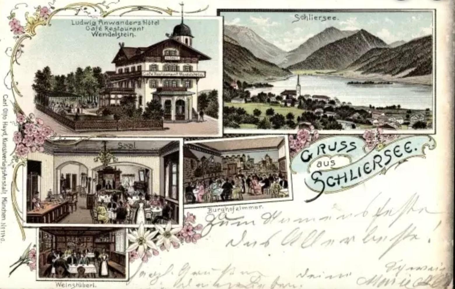2 Zimmer Ferienwohnung „Schliersberg“ 슐리에르시 외부 사진